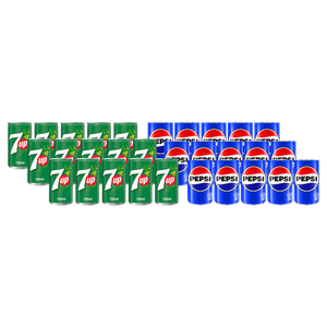 2-In-1 Assorted (Pepsi Regular & 7Up Regular)