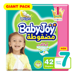 BabyJoy Compressed Diamond Size 7 Diapers - (+18 kg)