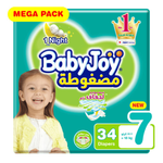 BabyJoy Compressed Diamond Size 7 Diapers - (+18 kg)