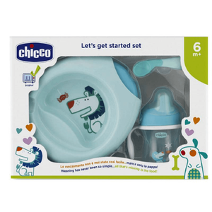 Chicco Blue Weaning Set