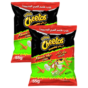 Cheetos Flamin' Hot Lime Corn Puffs