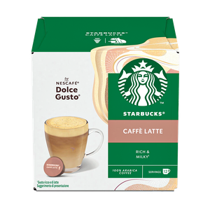 Starbucks Dolce Gusto Caffe Latte Coffee Capsules