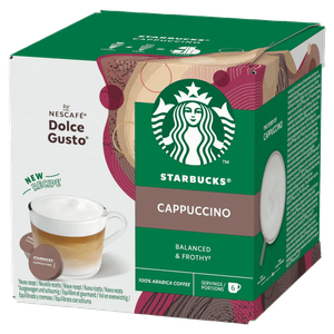 Starbucks Dolce Gusto Cappuccino Coffee Capsules