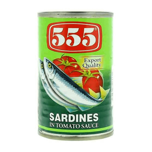 555 Sardines In Tomato Sauce