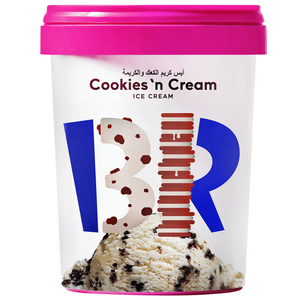 Baskin Robbins Cookies N Cream Ice Cream