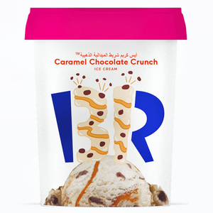 Baskin Robbins Caramel Chocolate Crunch Ice Cream