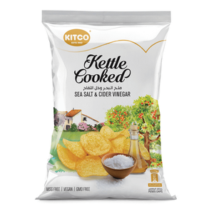 Kitco Kettle Cooked Chips Sea Salt Cider Vinegar
