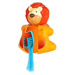 Flipper Fun Toothbrush Holder - Lion Design
