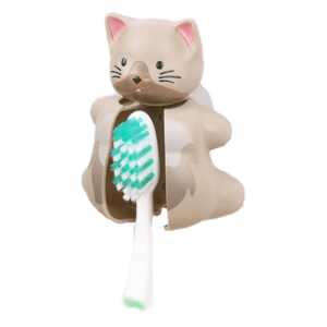 Flipper Fun Toothbrush Holder - Cat Design