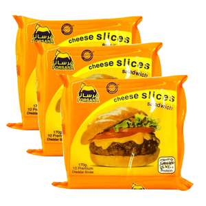 Forsana Cheddar Cheese Slices Full Fat