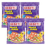 Bebeto Peach Rings Candy