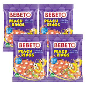Bebeto Peach Rings Candy