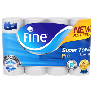Fine 3 Ply Towel Household Super Pro
