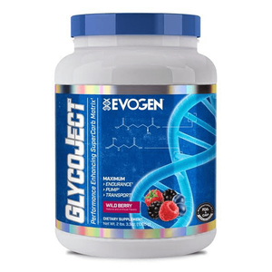 Evogen GlycoJect Wild Berry Performance Enhancing Supercarb Matrix Supplement