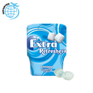Wrigley's Extra Refreshers Peppermint Sugar Free Chewing Gum