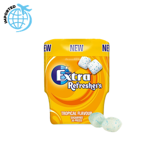 Wrigley's Extra Refreshers Tropical Sugar Free Chewing Gum