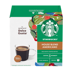 Starbucks Dolce Gusto Americano House Blend Coffee Capsules