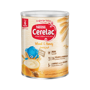 Cerelac Wheat & Honey Infant Cereal Tin -  (From 6 Months)