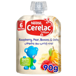 Cerelac Raspberry, Pear, Banana & Oats Puree Pouch