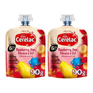 Cerelac Raspberry, Pear, Banana & Oats Puree Pouch