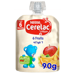 Cerelac 6 Fruits Puree Pouch