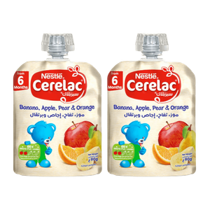 Cerelac Banana, Apple, Pear & Orange Puree Pouch
