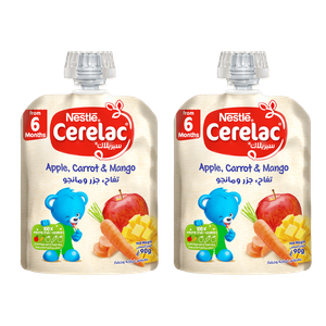 Cerelac Apple, Carrot & Mango Puree Pouch