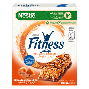 Nestle Fitness Crunchy Caramel Breakfast Cereal Bar