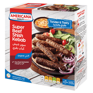 Americana Frozen Super Beef Shish Kabab