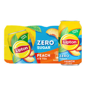 Lipton Zero Sugar Peach Iced Tea