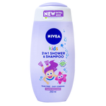 Nivea 2 In 1 Sparkle Berry Shower & Shampoo - Girls