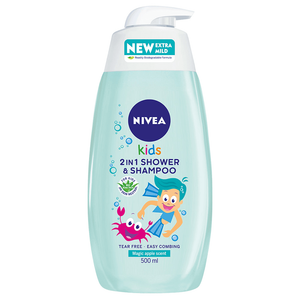 Nivea 2 In 1 Magic Apple Shower & Shampoo - Boys