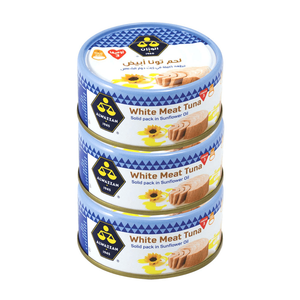 تونة الوزان البيضاء بزيت دوار الشمس