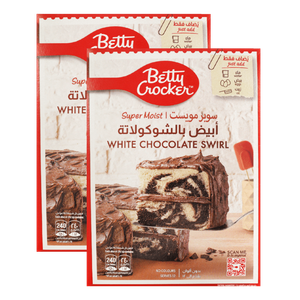 Betty Crocker Super Moist White Chocolate Swirl Cake Mix