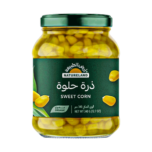 ذرة حلوة من أرض الطبيعة