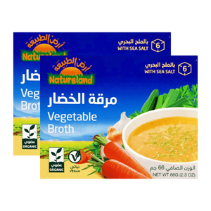 مرقة الخضار من أرض الطبيعة