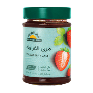 مربى الفراولة العضوي من أرض الطبيعة