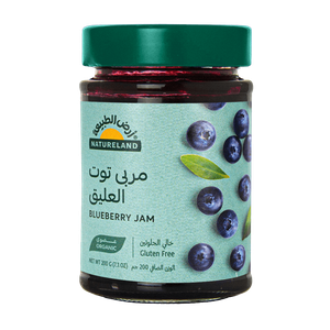 مربى توت العليق العضوي من أرض الطبيعة