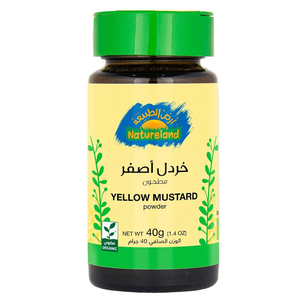 Natureland Organic Whole Yellow Mustard Seeds