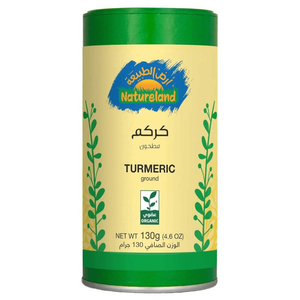 كركم مطحون عضوي من أرض الطبيعة