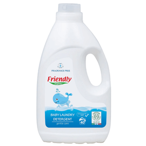 Friendly Organic Fragrance Free Baby Laundry Detergent