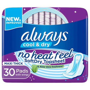 Always Clean & Dry Maxi Thick Pads