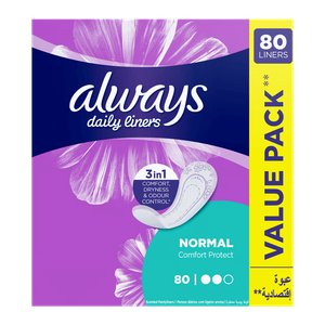 Always Comfort Protect Regular Liners