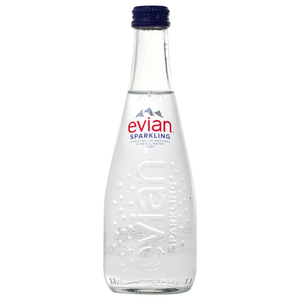 Evian Natural Sparkling Mineral Water 5 x 330ml