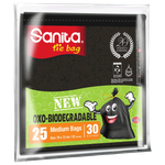 Sanita Biodegradable Tie Garbage Bags - 30 Gallon