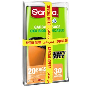 Sanita Club Biodegradable Garbage Bags - 30 Gallon