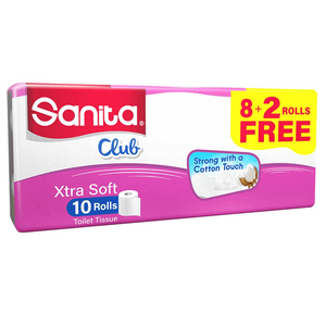 Sanita 2 Ply Club Toilet Paper