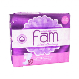 Fam Maxi Sanitary Folded Without Wings Pad
