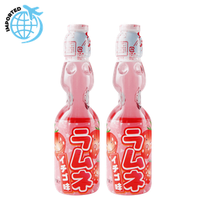 Hata Kousen Strawberry Ramune Drink