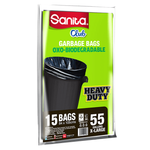 Sanita Club Biodegradable Garbage Bags - 55 Gallon